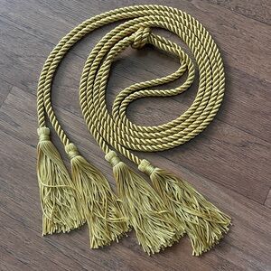 Elegant Gold Tassel Necklace